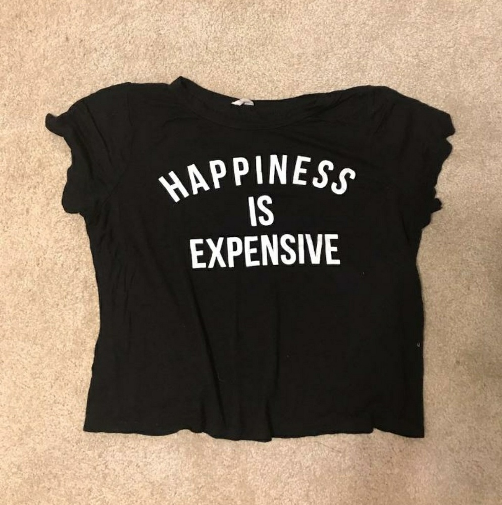 Comfy cropped T-shirt